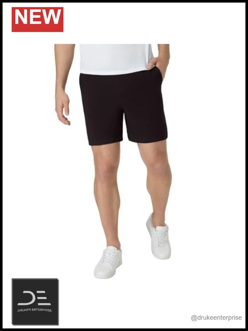 Hanes Men's Cotton Pull-on Jersey Gym Shorts 7